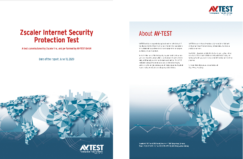 Prueba de protección de seguridad en de Zscaler