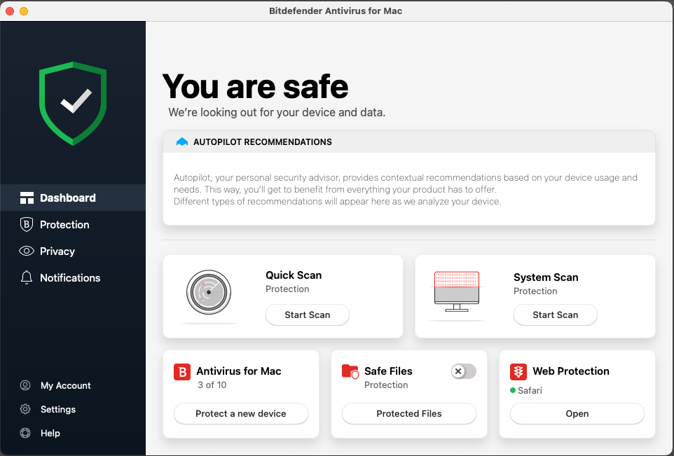 Bitdefender Antivirus for Mac