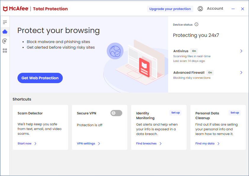 McAfee Total Protection