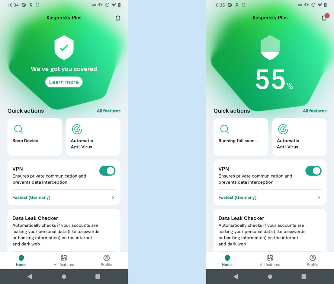 Kaspersky Plus for Android