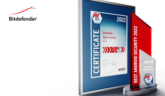 AV-TEST Award 2022 para Bitdefender
