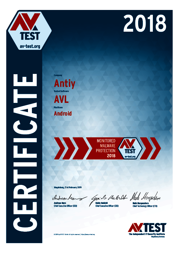 <p>Download as:&amp;nbsp;<a href="/fileadmin/Content/Certification/2018/avtest_certificate_android_2018_antiy.pdf">PDF</a></p>