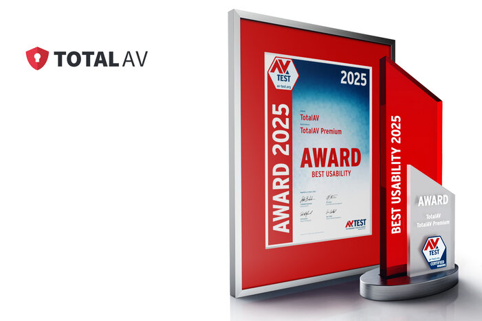 AV-TEST Award 2025 d&eacute;cern&eacute; &agrave; TotalAV