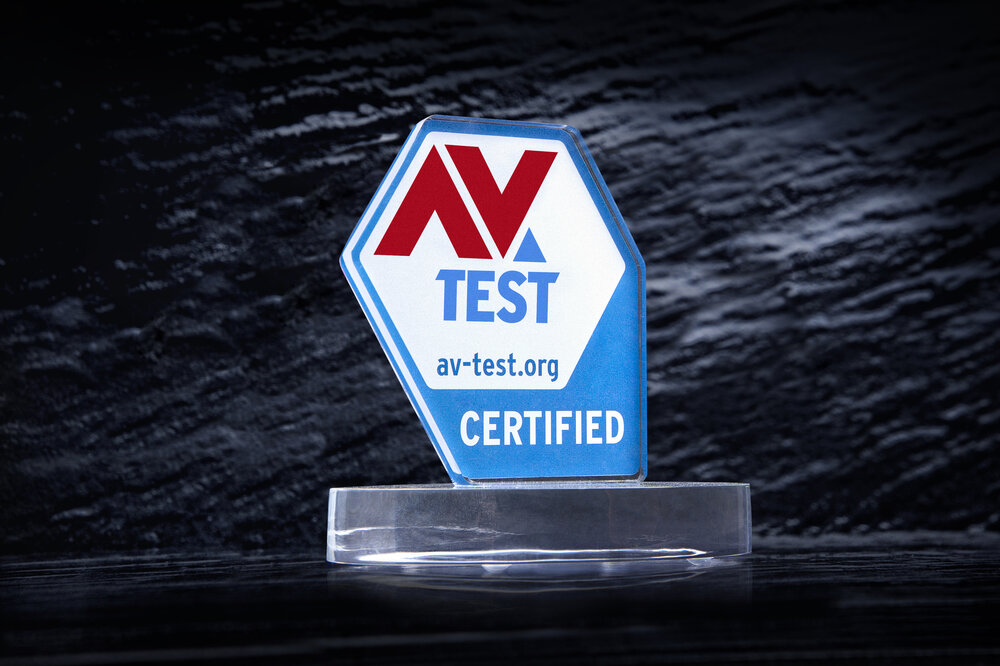 <p>Physische &bdquo;Certified&ldquo; Auszeichnung</p>