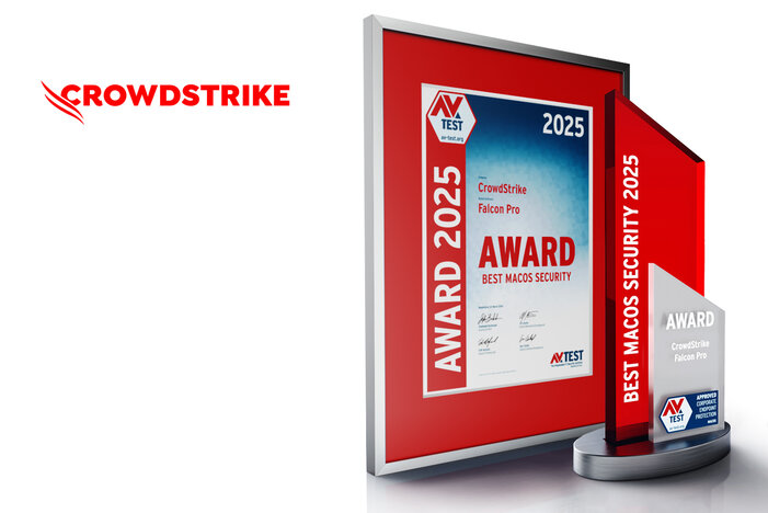 AV-TEST Award 2025 d&eacute;cern&eacute; &agrave; CrowdStrike