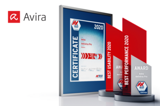 AV-TEST Award 2020 para Avira