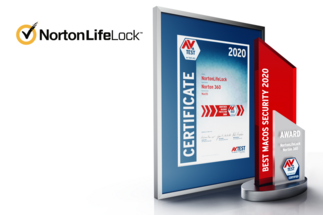 AV-TEST Award 2020 für NortonLifeLock