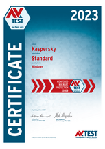 &lt;p&gt;Download as: &lt;a href=&quot;/fileadmin/Content/Certification/2023/avtest_certificate_2023_windows_kaspersky_standard.pdf&quot;&gt;PDF&lt;/a&gt;&lt;/p&gt;