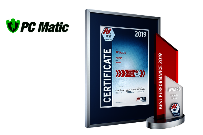 AV-TEST Award 2019 para PC Matic