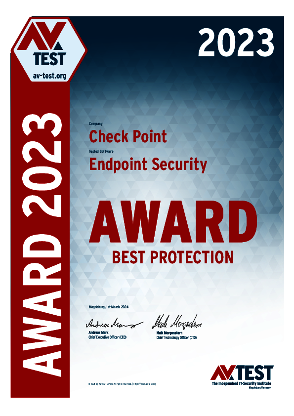<p>Download as: <a href="/fileadmin/Awards/Producers/check_point/2023/avtest_award_2023_best_protection_checkpoint.pdf">PDF</a></p>