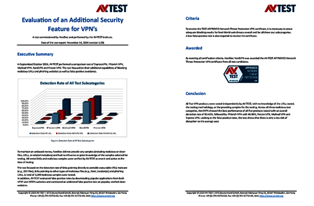 &Eacute;valuation d'un dispositif de s&eacute;curit&eacute; suppl&eacute;mentaire pour les r&eacute;seaux priv&eacute;s virtuels (VPN)