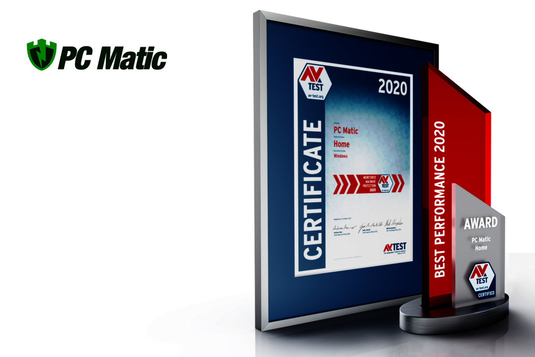 AV-TEST Award 2020 AV-TEST Award 2020 para PC Matic
