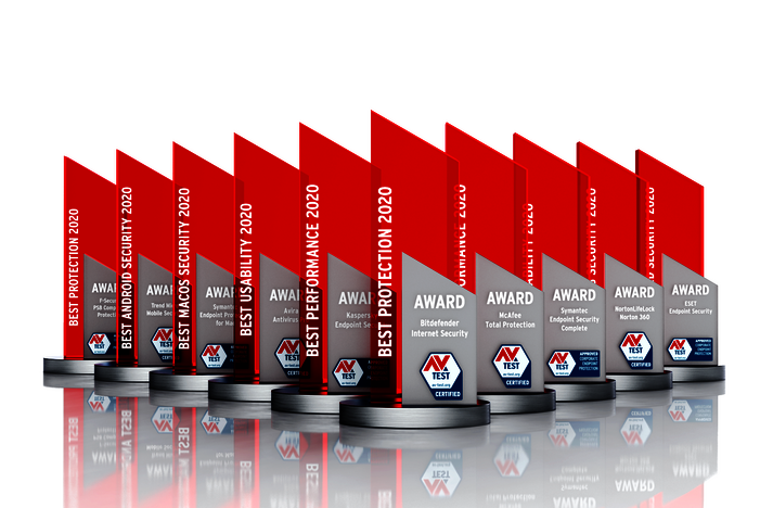 AV-TEST Awards 2020 &ndash; r&eacute;compense pour les meilleurs produits de cybers&eacute;curit&eacute;