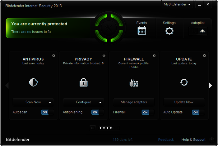 Bitdefender Internet Security 26 Schutzpakete im ersten Security-Test unter Windows 8