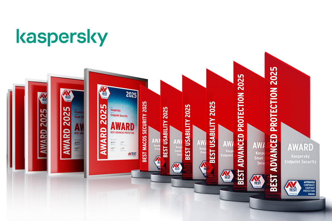 AV-TEST Awards 2025 d&eacute;cern&eacute;s &agrave; Kaspersky