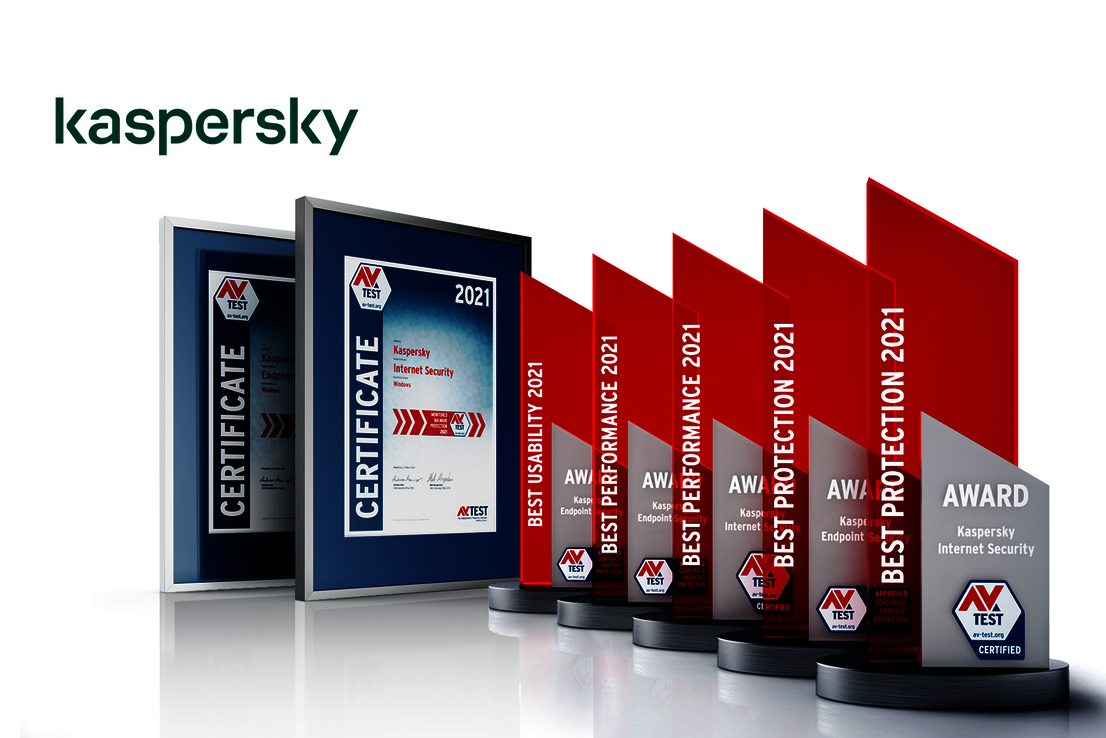 AV-TEST Award 2021 AV-TEST Award 2021 for Kaspersky