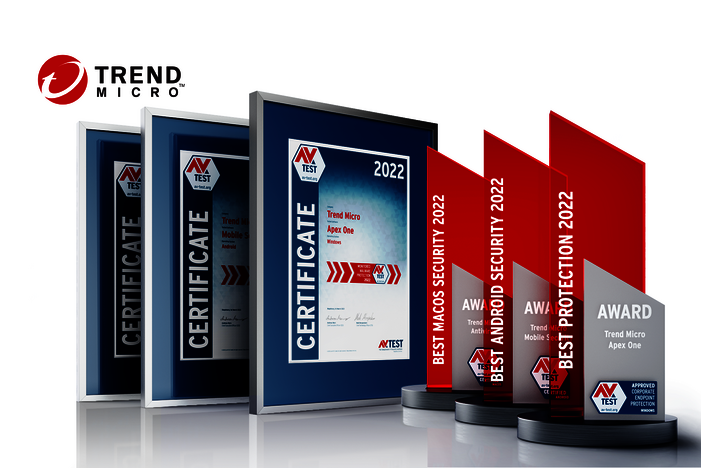 AV-TEST Award 2022 AV-TEST Award 2022 décerné à Trend Micro