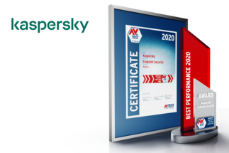 AV-TEST Award 2020 para Kaspersky