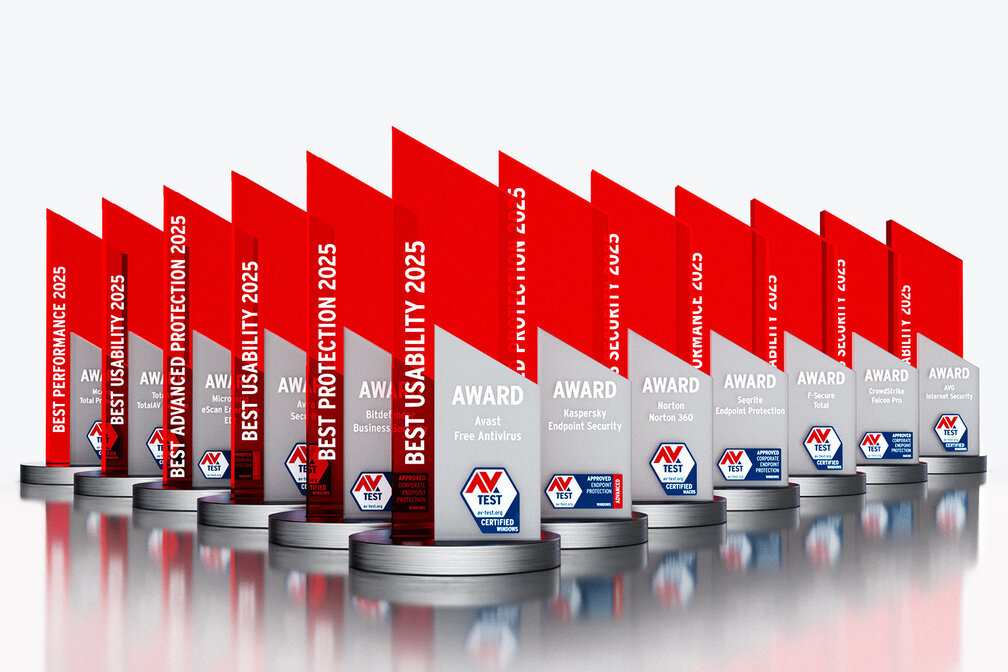 AV-TEST Awards 2025: die besten IT-Security-Produkte