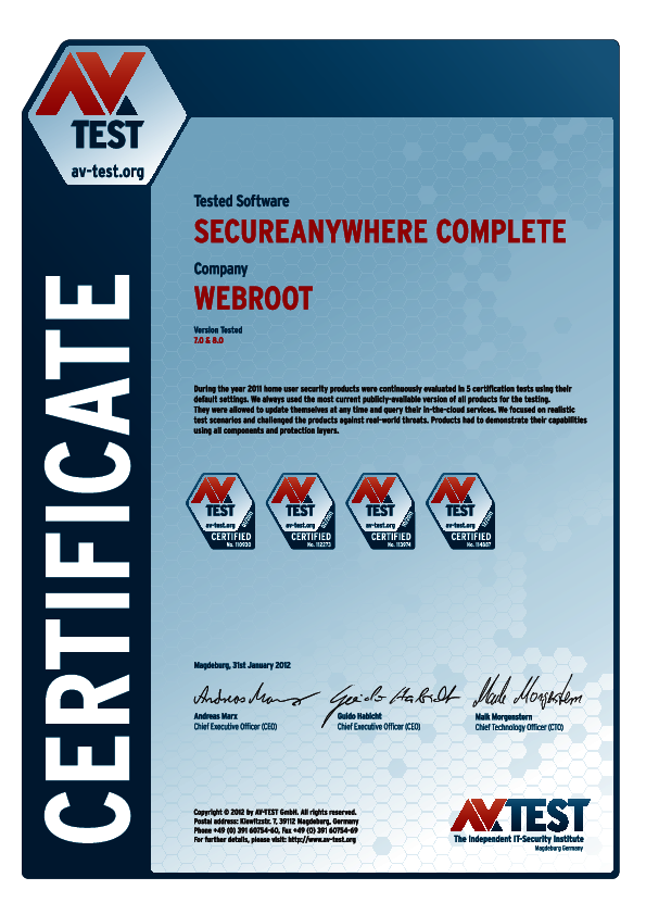 <p>Download as <a href="/fileadmin/Content/Certification/2011/avtest_certified_home_2011_webroot.pdf">PDF</a></p>