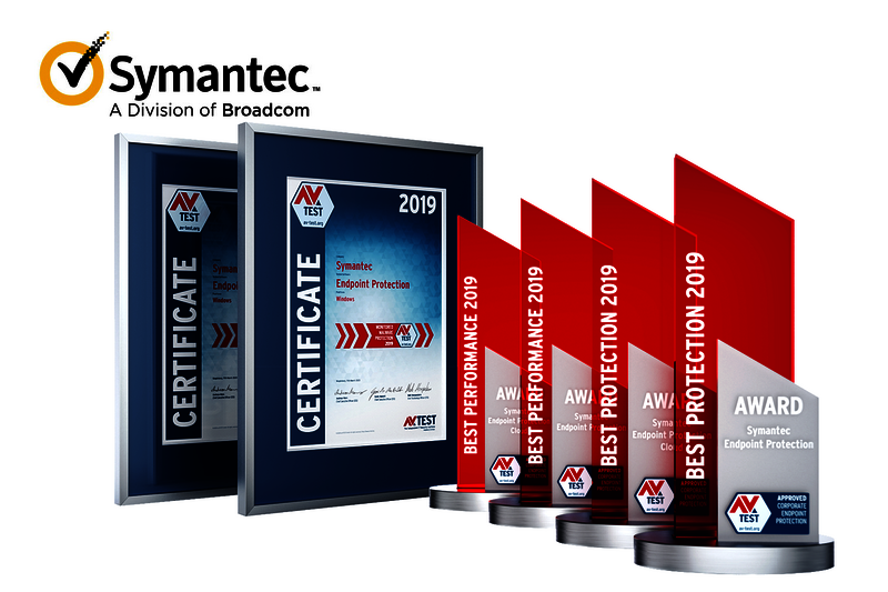 Av Test Award 2019 For Symantec Broadcom Avrs are the only way to power 5.1 and. av test