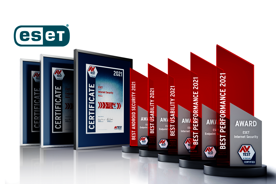 AV-TEST Award 2021 AV-TEST Award 2021 for ESET
