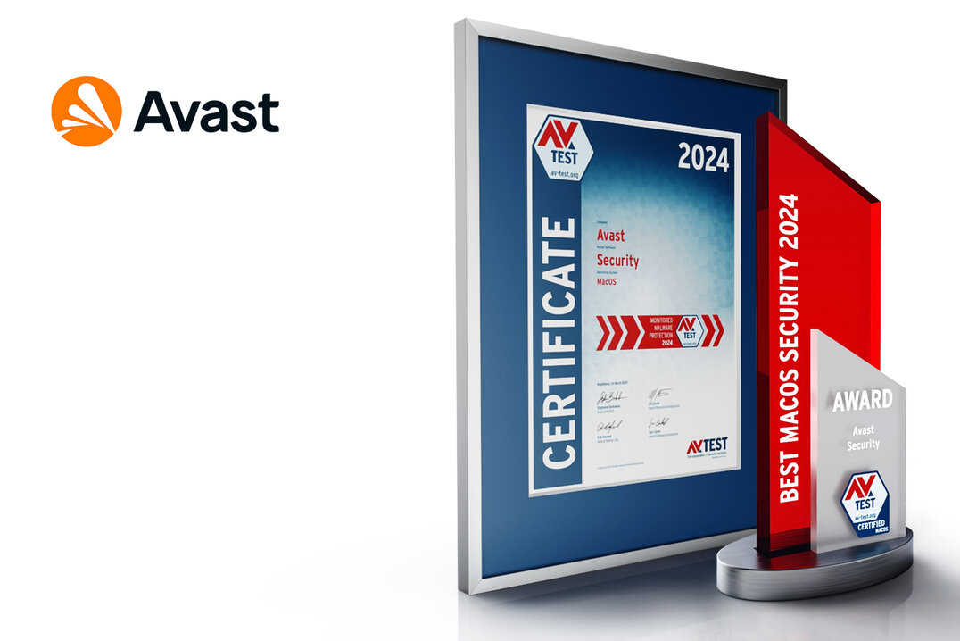 AV-TEST Award 2024 f&uuml;r Avast
