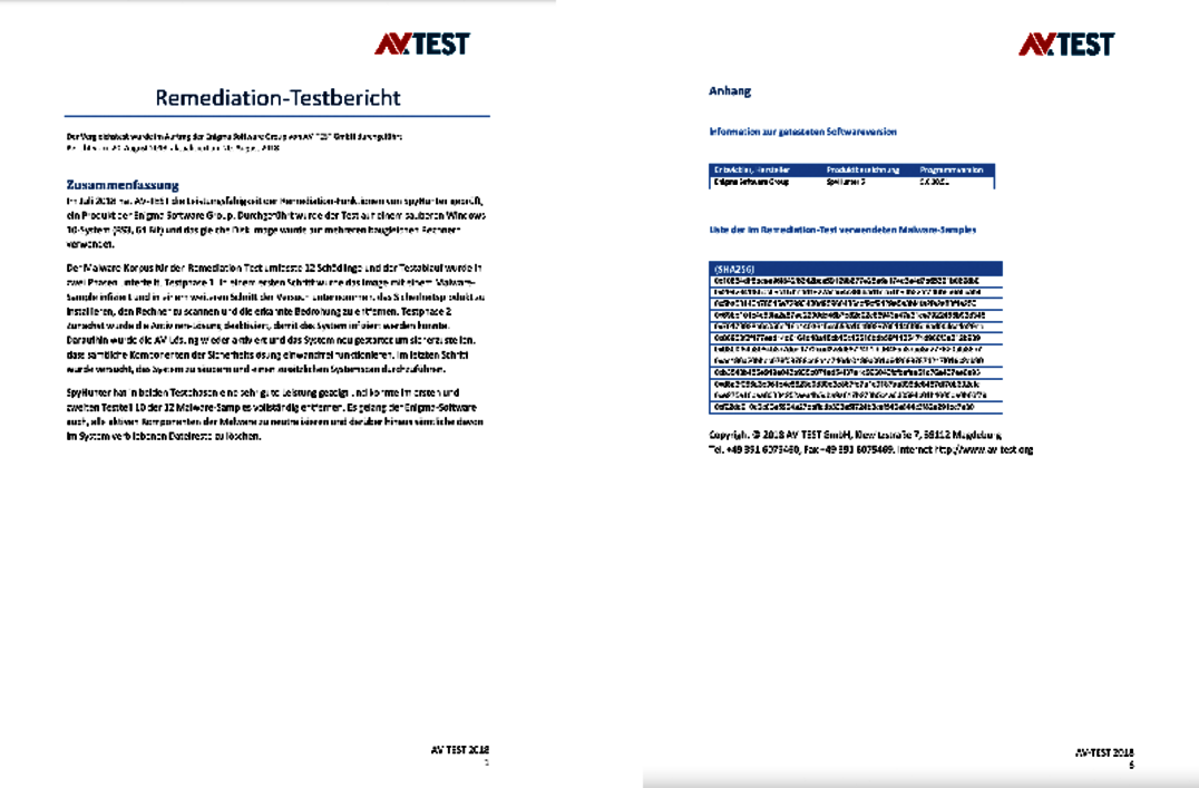 Informe sobre la prueba Remediation