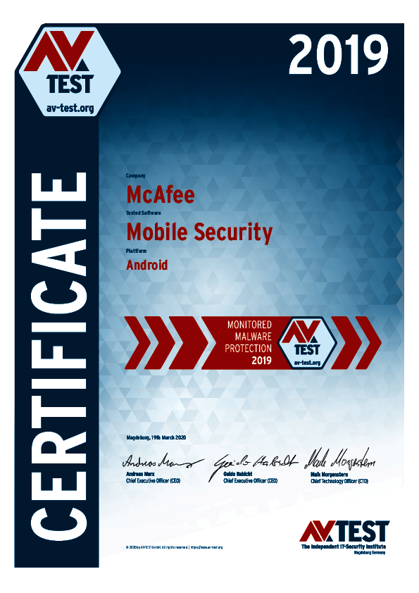 <p>Download as: <a href="/fileadmin/Content/Certification/2019/avtest_certificate_android_2019_mcafeemobile_security.pdf">PDF</a></p>