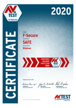 &lt;p&gt;Download: &lt;a href=&quot;/fileadmin/Content/Certification/2020/avtest_certificate_windows_2020_fsecure_safe.pdf&quot;&gt;PDF&lt;/a&gt;&lt;/p&gt;