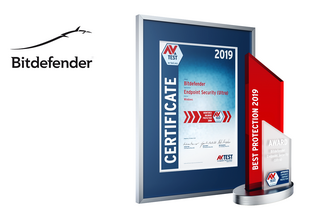 AV-TEST Award 2019 para Bitdefender