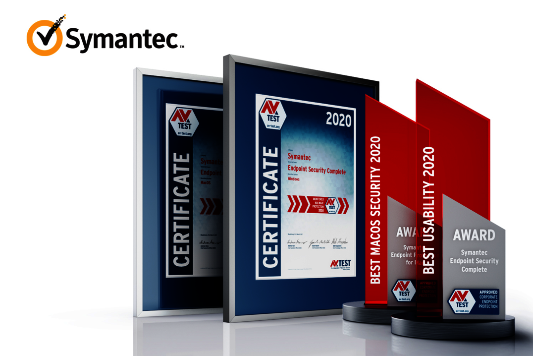 AV-TEST Award 2020 for Symantec (Broadcom)