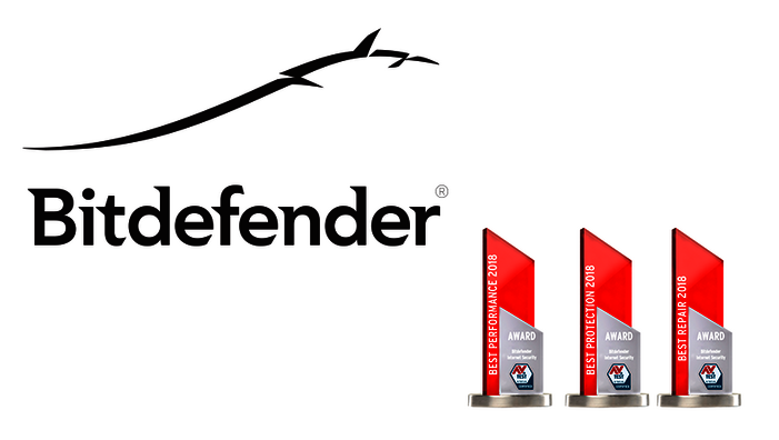 AV-TEST Awards 2018 d&eacute;cern&eacute;s &agrave; Bitdefender