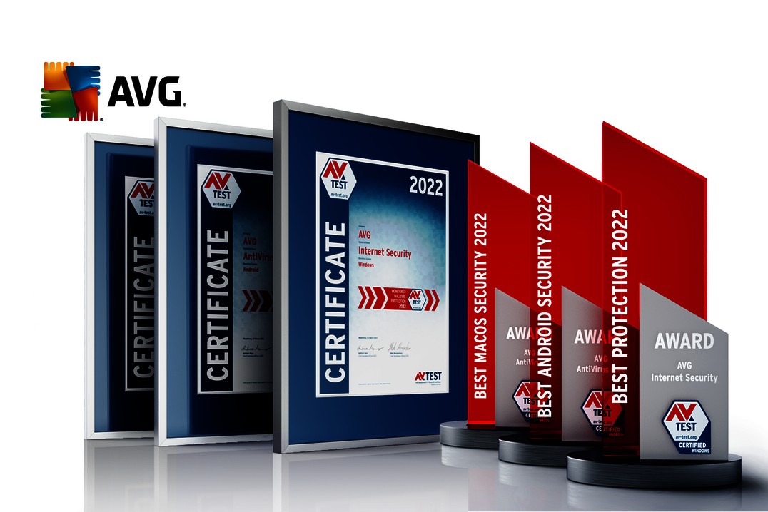 AV-TEST Award 2022 d&eacute;cern&eacute; &agrave; AVG