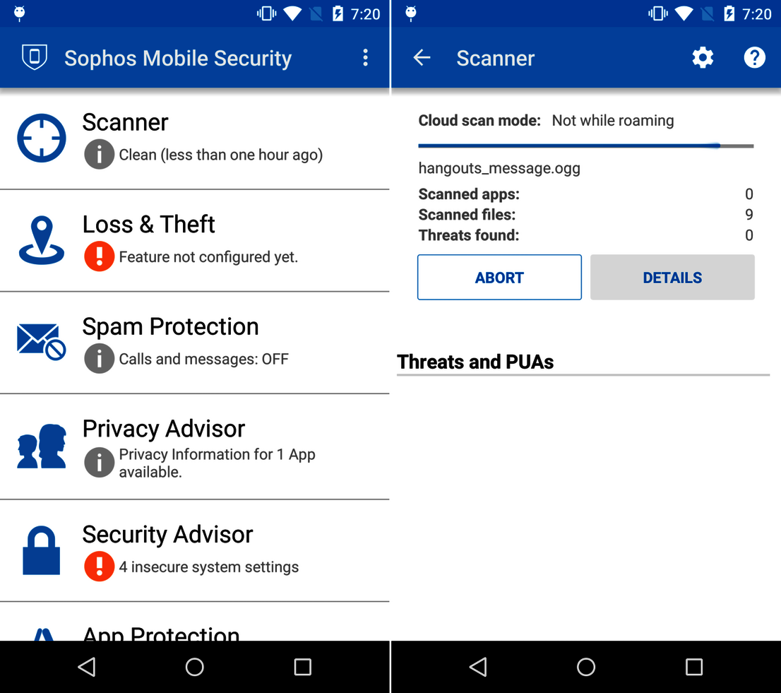 Sophos Mobile Security