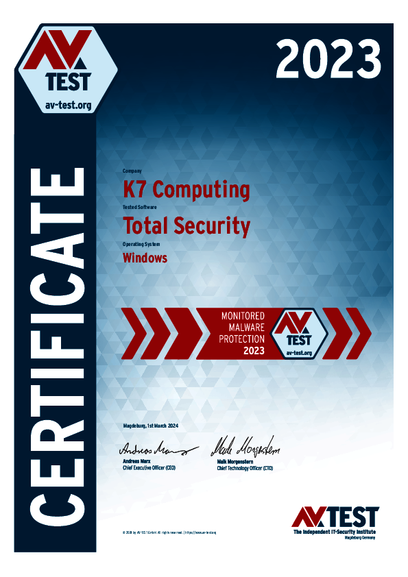 <p>Download as: <a href="/fileadmin/Content/Certification/2023/avtest_certificate_2023_windows_k7computing_total_security.pdf">PDF</a></p>