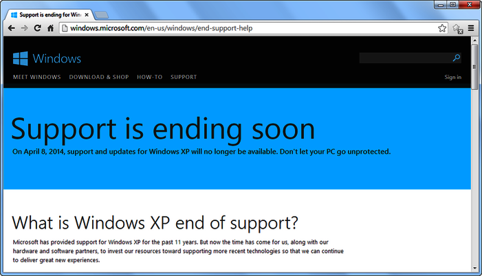 Microsoft The End Is Nigh for Windows XP: These Anti-Virus Software Products Will Continue to Protect XP after the End of Support