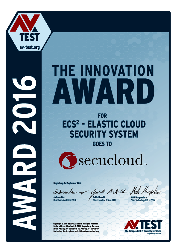 <p>Download as: <a href="/fileadmin/Awards/Producers/secucloud/2016/avtest_award_2016_innovation_Secucloud.pdf">PDF</a></p>