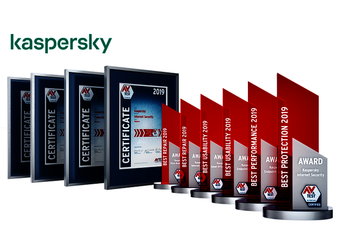 AV-TEST Award 2019 para Kaspersky