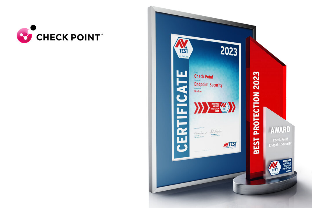 AV-TEST Award 2023 for Check Point