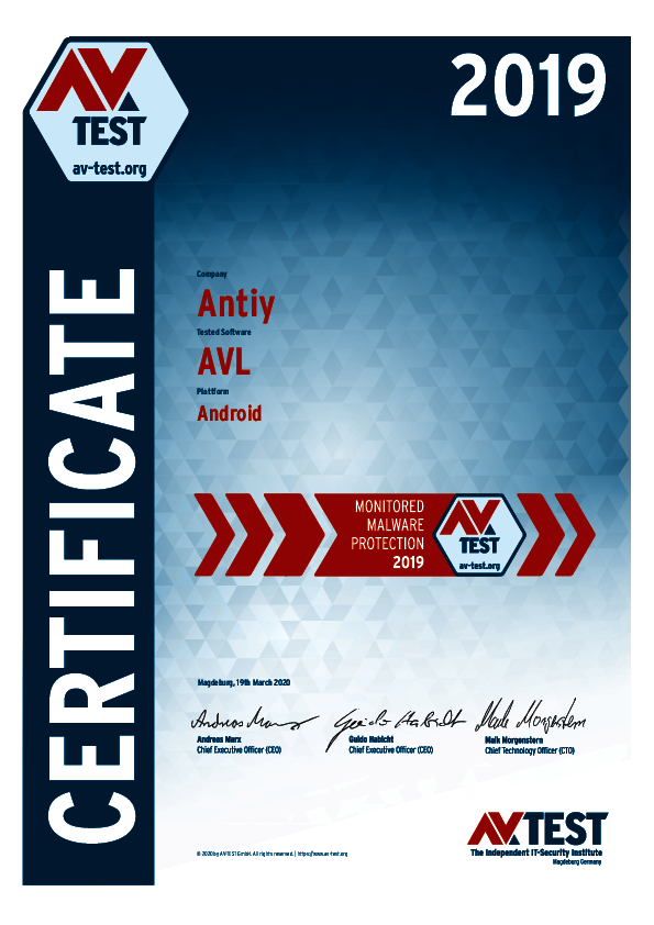 <p>Download as: <a href="/fileadmin/Content/Certification/2019/avtest_certificate_android_2019_antiyavl.pdf">PDF</a></p>
