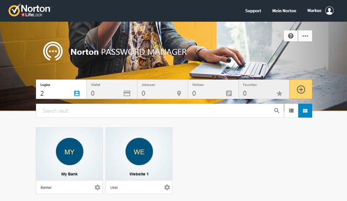 Norton Password Manager