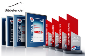 AV-TEST Award 2020 for Bitdefender