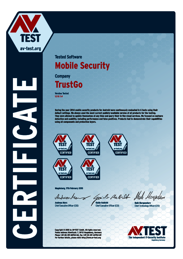 <p>Download as <a href="/fileadmin/Content/Certification/2014/avtest_certificate_mobile_2014_trustgo.pdf">PDF</a></p>