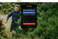 Die Onlineplattform Strava