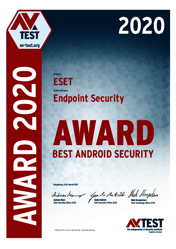 <p>Download as: <a href="/fileadmin/Awards/Producers/eset/2020/avtest_award_2020_best_android_security_eset.pdf">PDF</a></p>