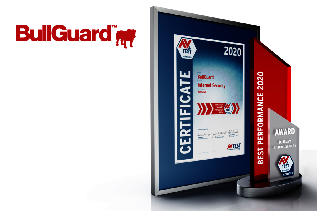 AV-TEST Award 2020 AV-TEST Award 2020 for BullGuard