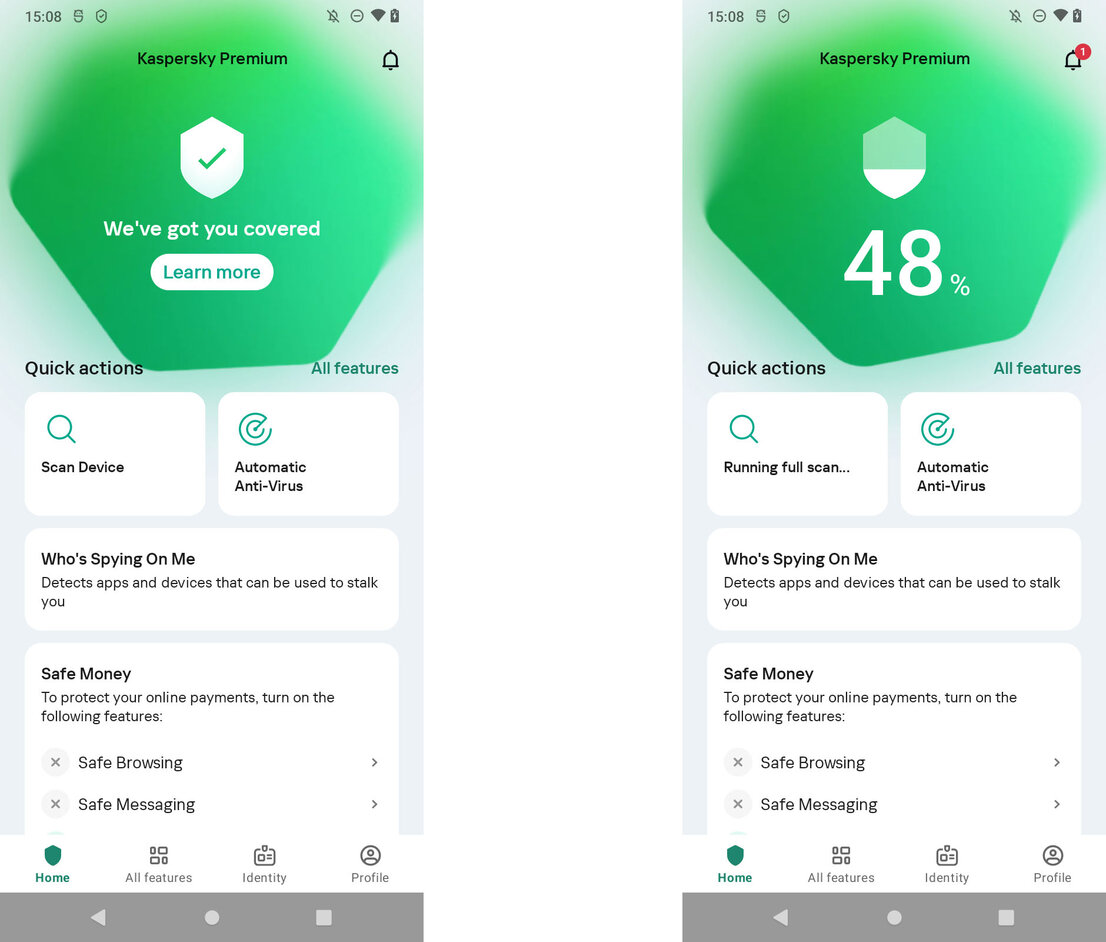 Kaspersky Premium for Android