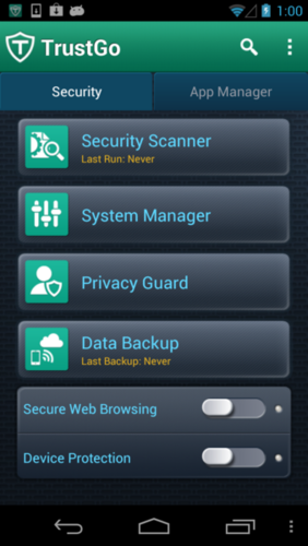 TrustGo Mobile Security: 