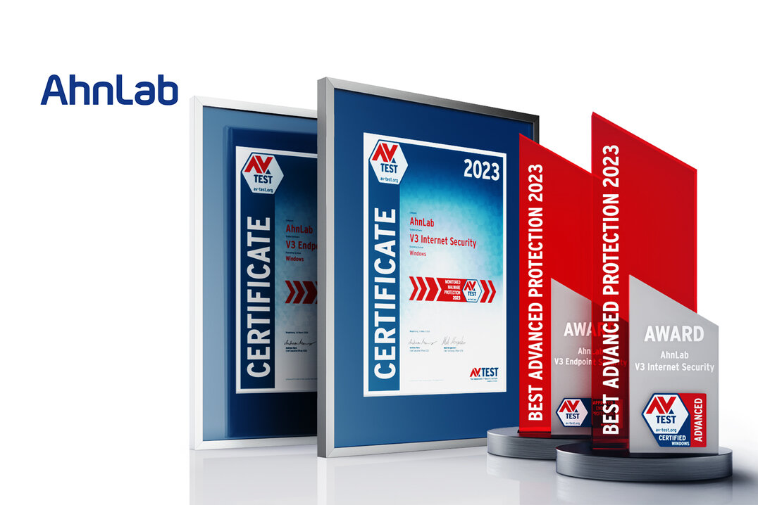 AV-TEST Awards 2023 para AhnLab